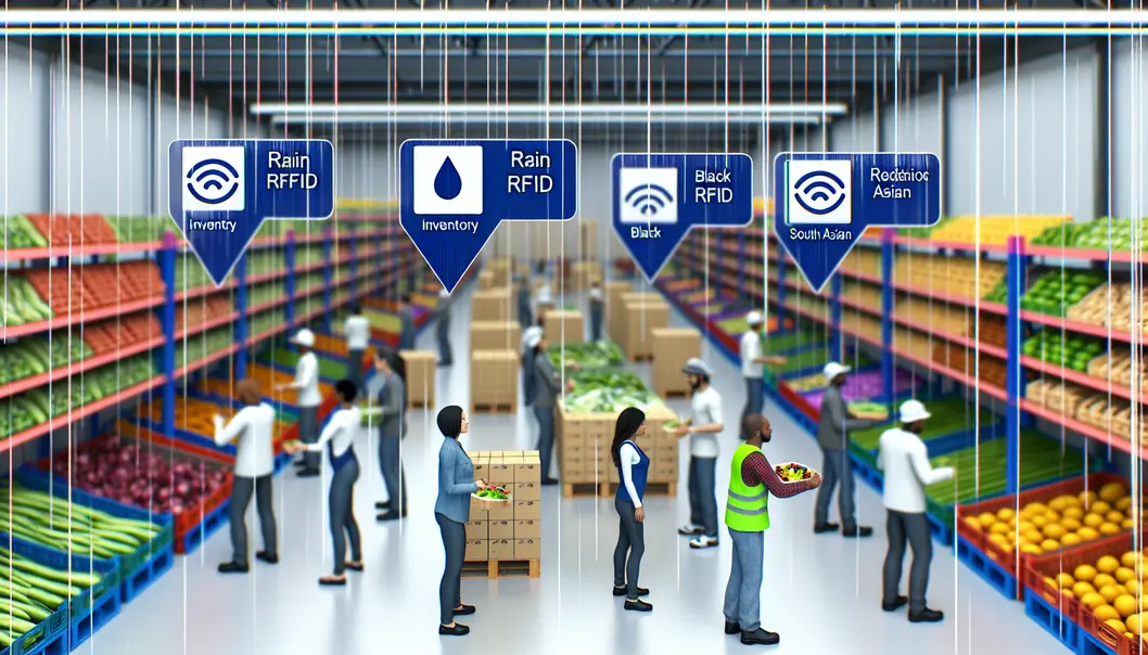Uso de RAIN RFID na otimização da logística de alimentos.